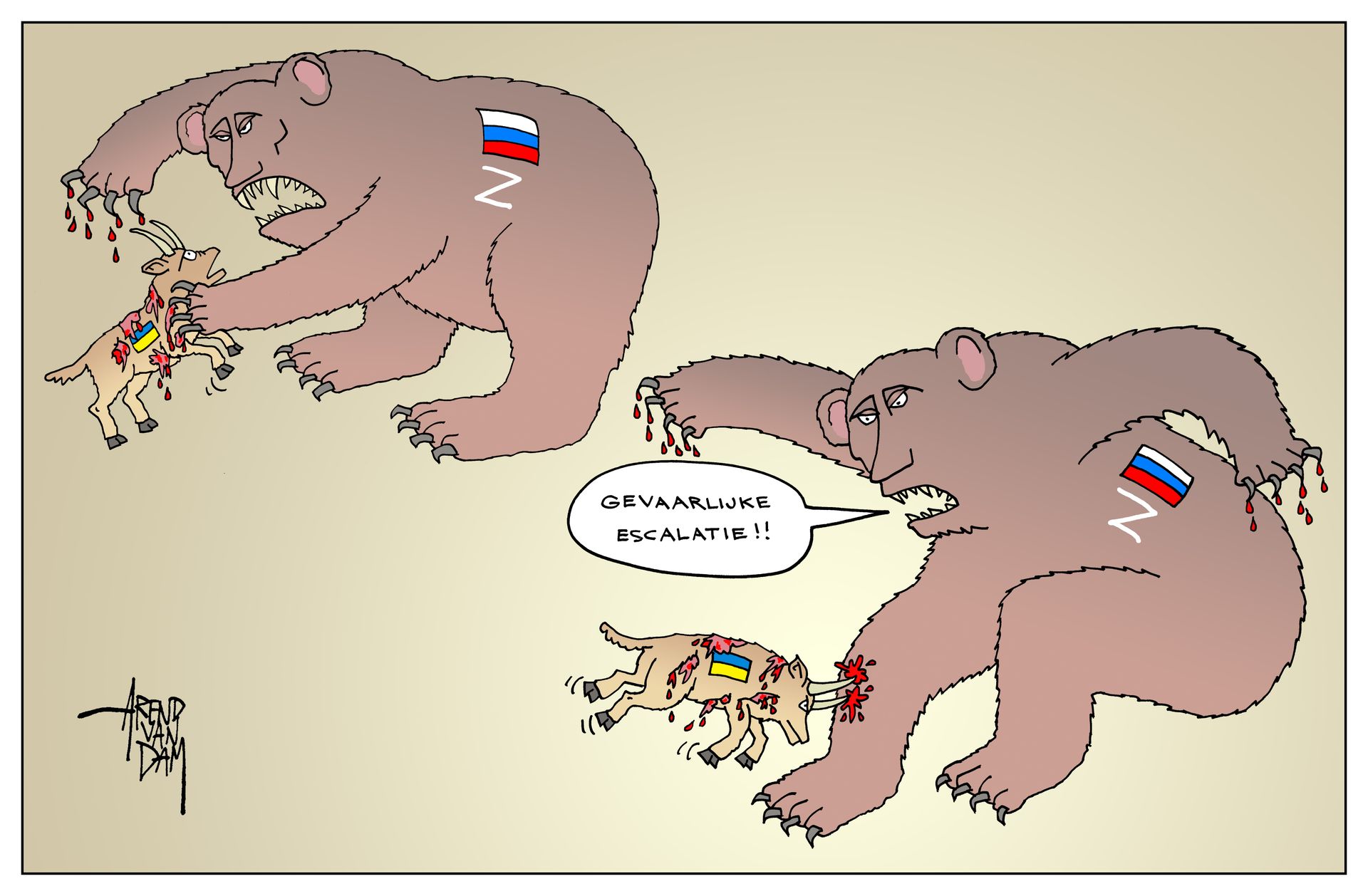 Rusland-Oekraïne(escalatie)+